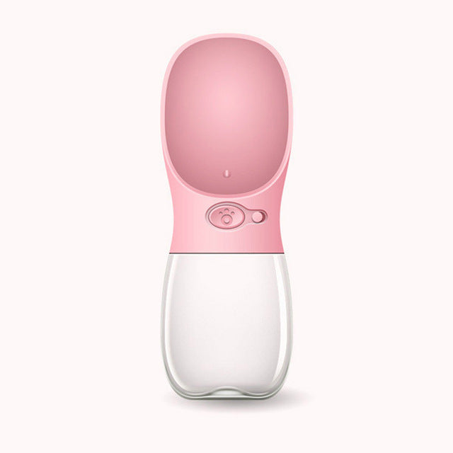Walkies Water Bottle one-touch button detail