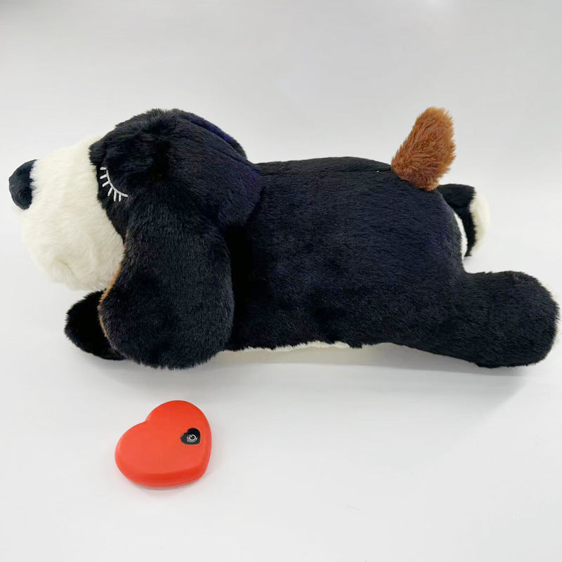 Heartbeat Calming Puppy Plush size and detail