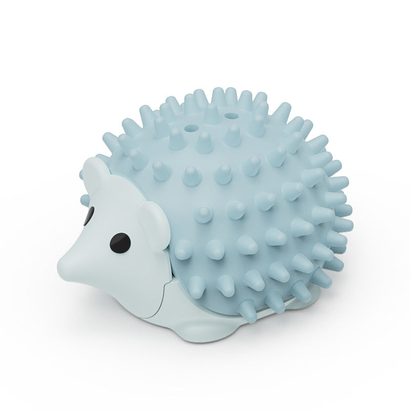 Hedgehog Corner Self-Groomer installation