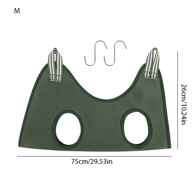Pet Grooming Hammock in Green