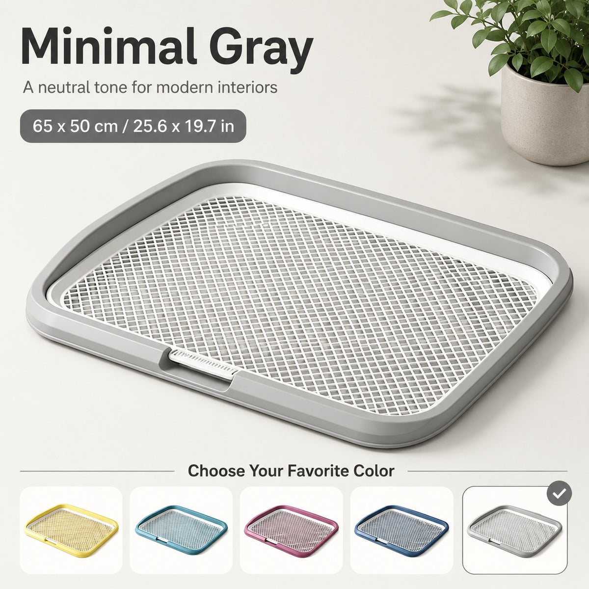 Leak-Proof Dog Potty Tray, alternate view 2
