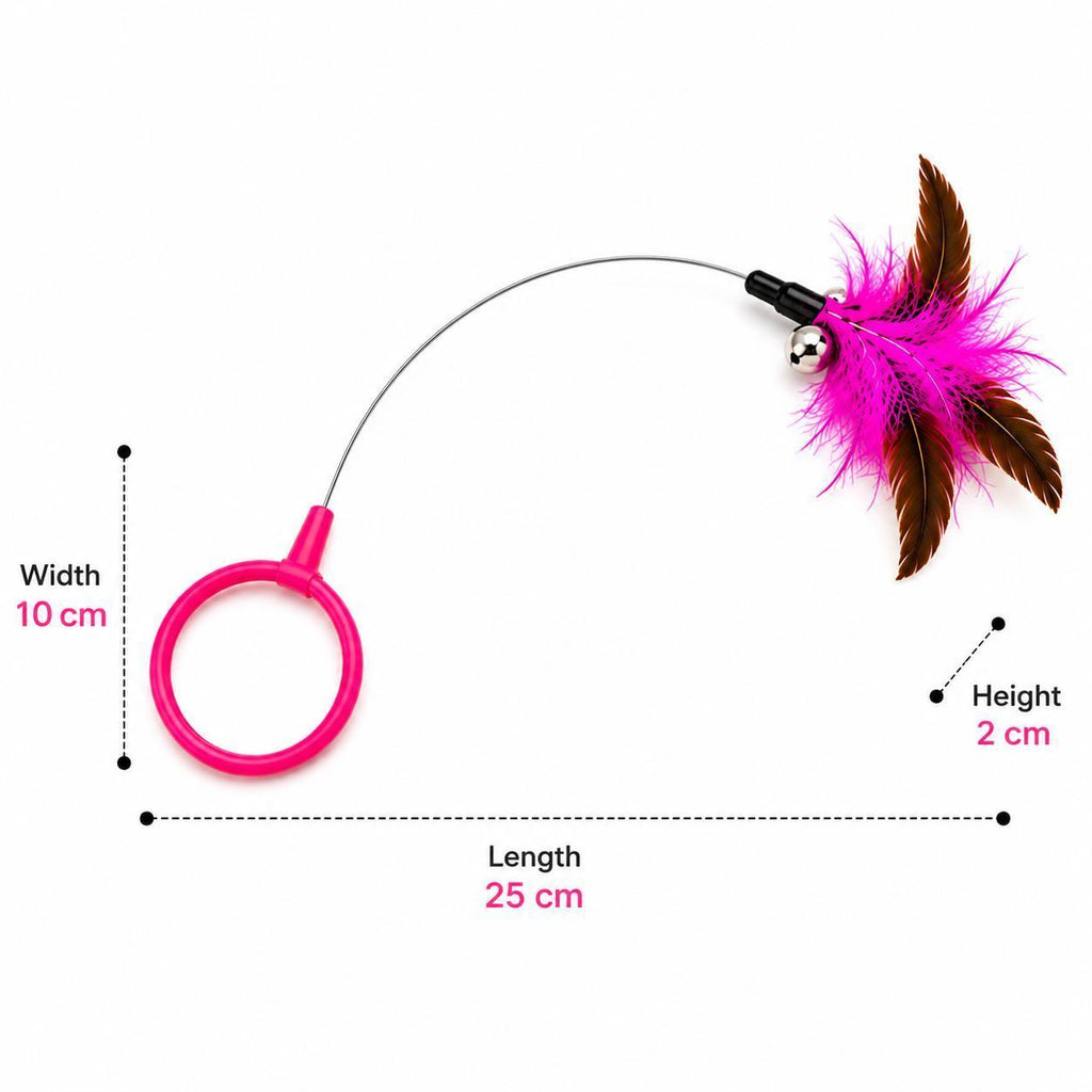 Wearable Feather Teaser Collar, alternate view 1