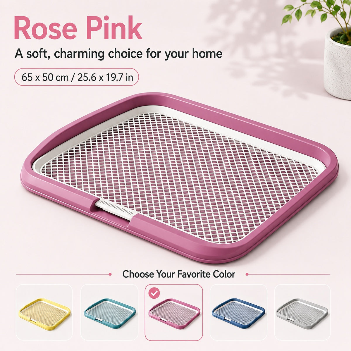 Leak-Proof Dog Potty Tray, alternate view 4