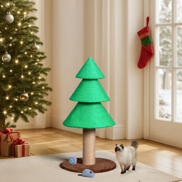 Christmas Tree Cat Scratcher, alternate view 1