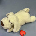 Heartbeat Calming Puppy Plush in beige