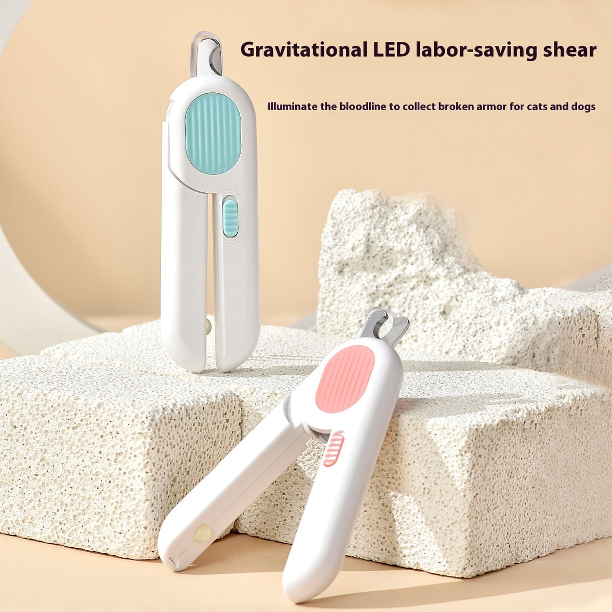 LED Cat Nail Clippers, alternate view 1