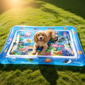 Cat Water Play Mat in Blue