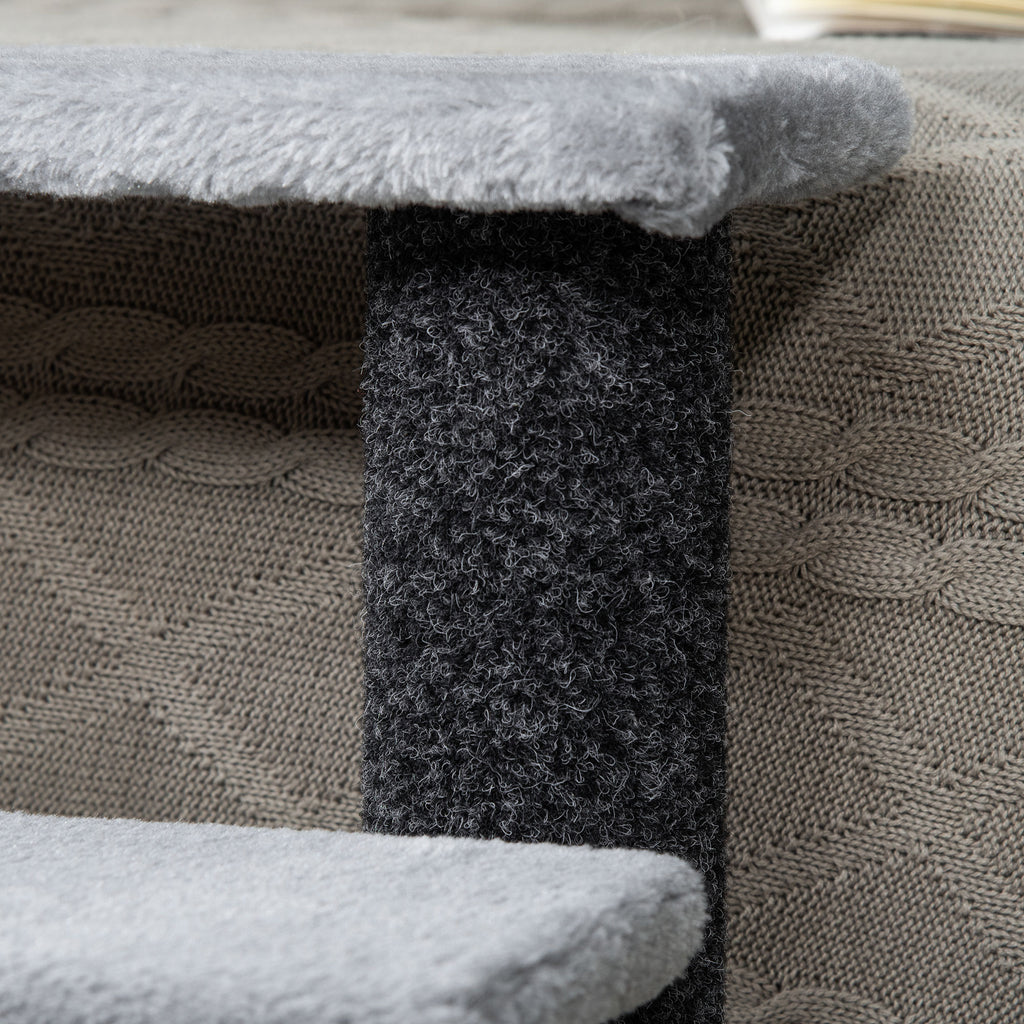 Cat Stair Steps with Scratching Post, alternate view 2