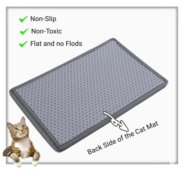 Double-Layer Cat Litter Trapper Mat, view 4