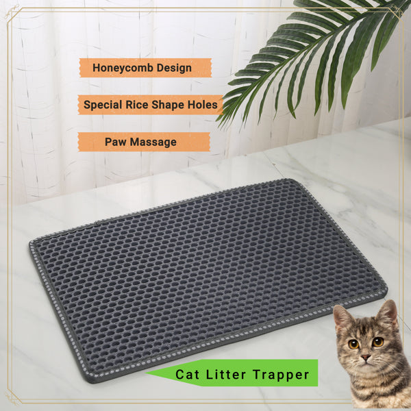Double-Layer Cat Litter Trapper Mat, view 6