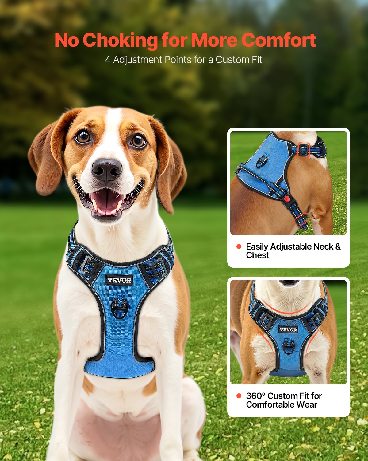 No-Pull Dog Harness with Leash, alternate view 1