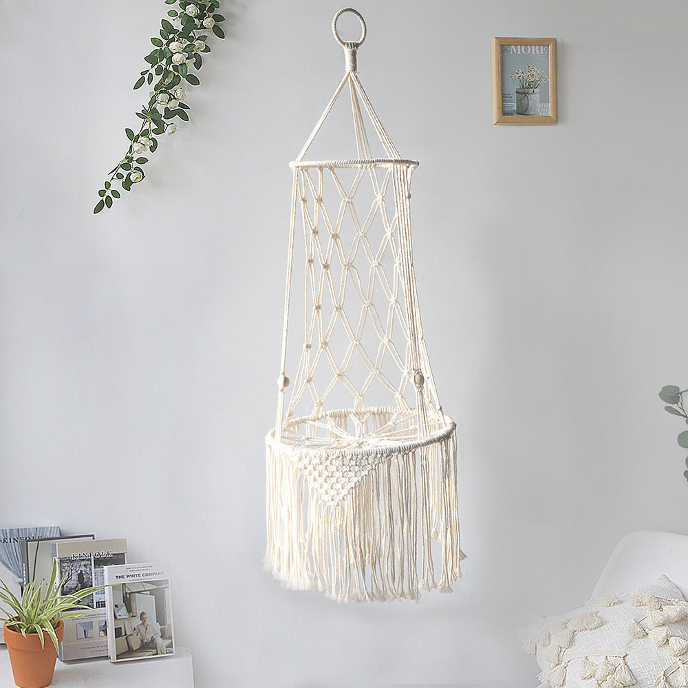 Macrame hanger without the cushion