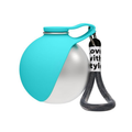 Walkies Steel Dog Water Bottle in Blue